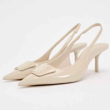 Mules à talons aiguilles femme — Bout pointu élégant