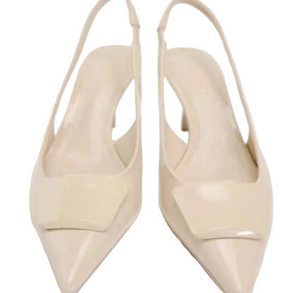 Sandales stiletto femme à bout pointu avec talon fin chic